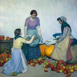 Pommes, vers 1914